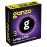 Презервативы с анестетиком для продления удовольствия Ganzo Long Love - 3 шт Презервативы с анестетиком для продления удовольствия Ganzo Long Love - 3 шт - Презервативы с анестетиком для продления удовольствия Ganzo Long Love - 3 шт