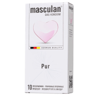 Супертонкие презервативы Masculan Pur - 10 шт