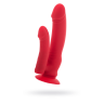 Black & Red Double Dildo - Black & Red Double Dildo