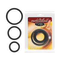 Cock&Ball Rings Rubber Set