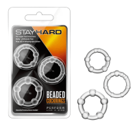 Stay Hard Beaded Cockrings