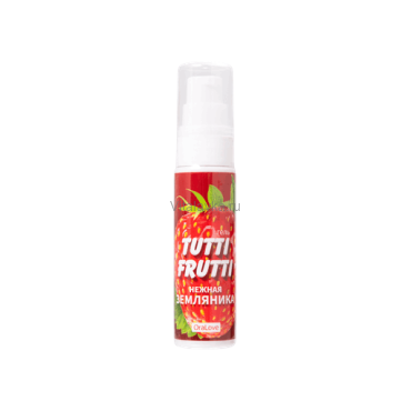 Tutti-Frutti Strawberry Оральная смазка со вкусом земляники