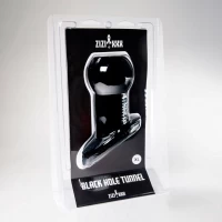 Hole Tunnel 42 Mm Black Dildos